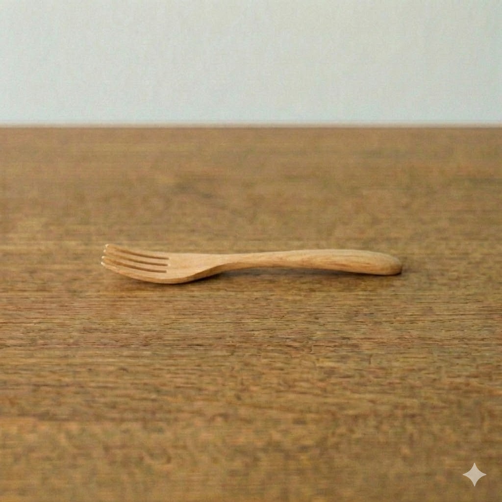 Wooden fork