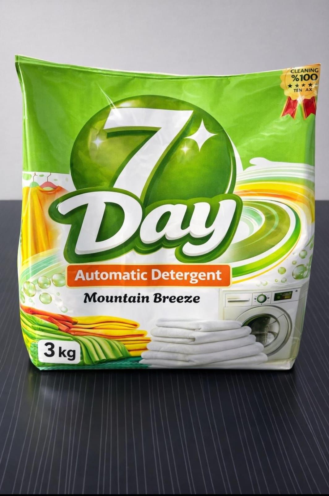 7DAY TOZ ÇAMAŞIR MAKİNE DETERJANI 3 KG