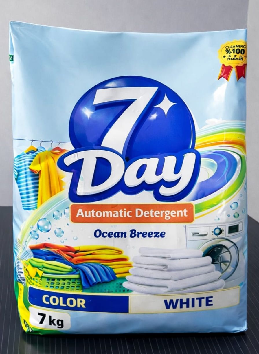 7DAY TOZ ÇAMAŞIR MAKİNE DETERJANI 7 KG