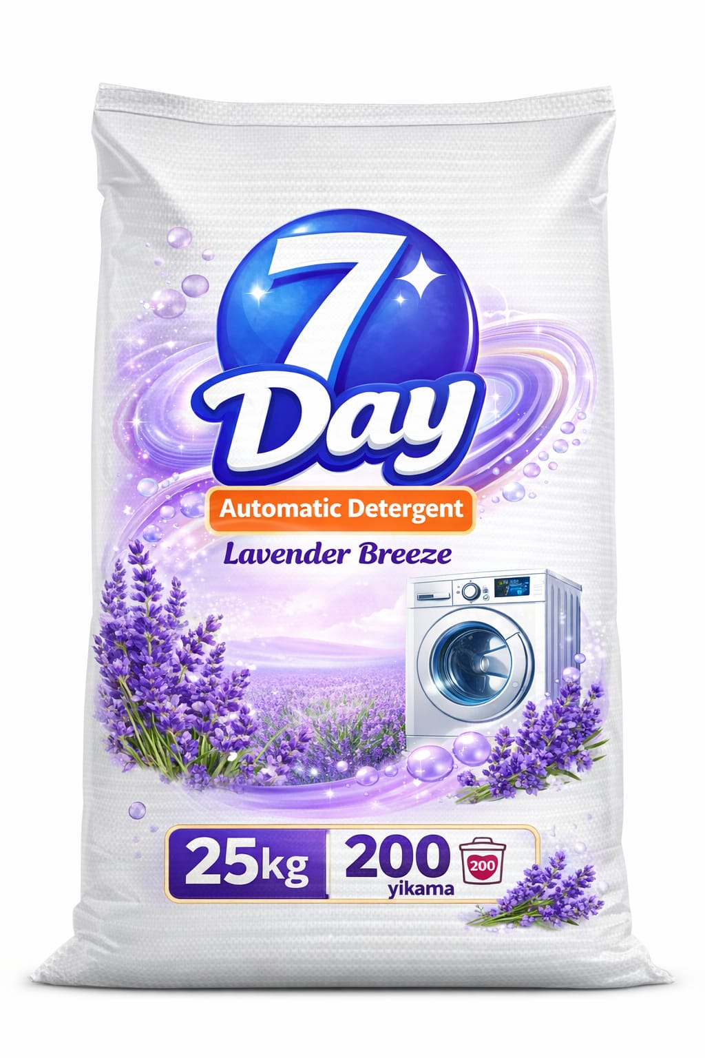 7DAY TOZ ÇAMAŞIR MAKİNE DETERJANI 25 KG
