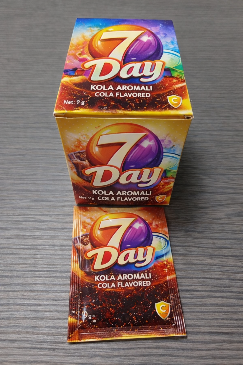 7DAY AROMALI TOZ İÇECEK 9 GR COLA  576 ADET
