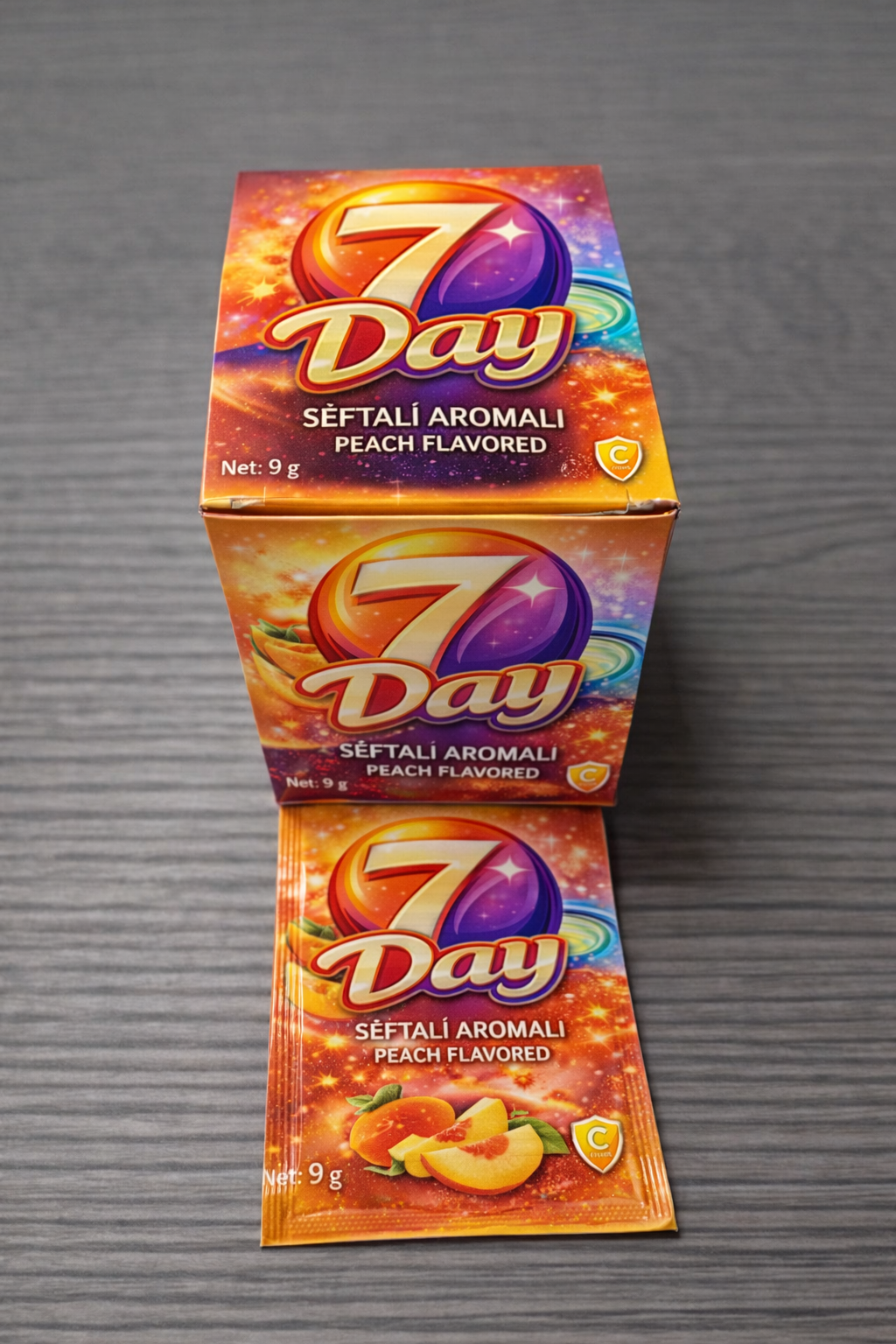 7DAY AROMALI TOZ İÇECEK 9 GR ŞEFTALİ 576 ADET