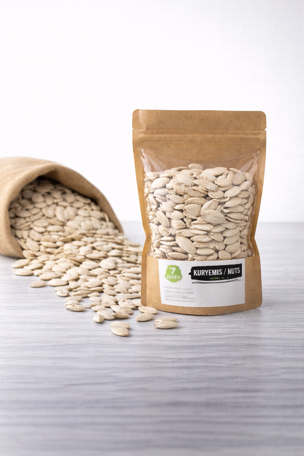 Tuzsuz Kabak Çekirdek 1 KG