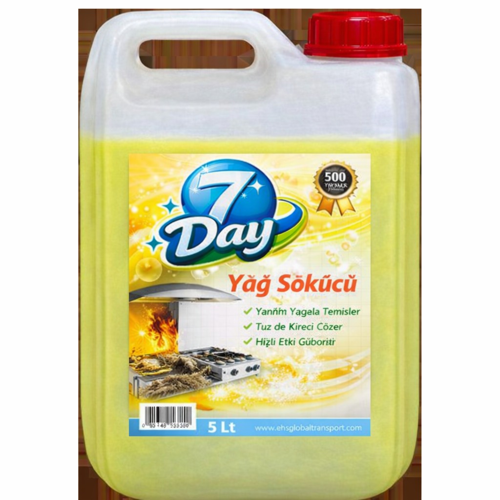 7DAY YAĞ SÖKÜCÜ 5 LT