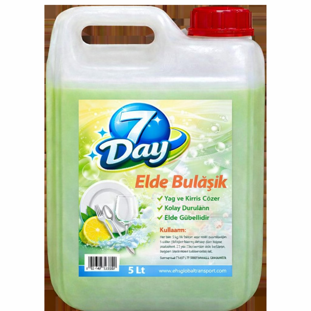 7DAY ELDE BULAŞIK DETERJANI 5 LT