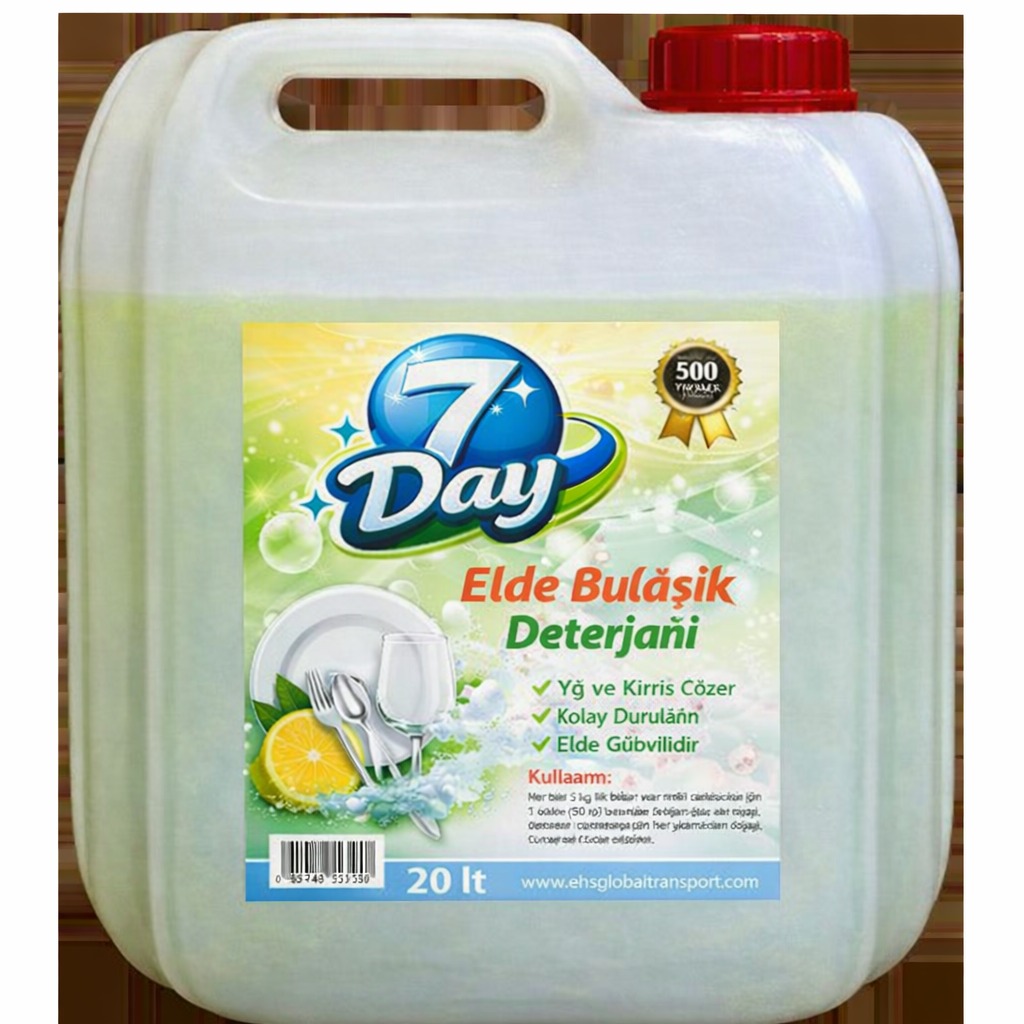 7DAY ELDE BULAŞIK DETERJANI 20 LT