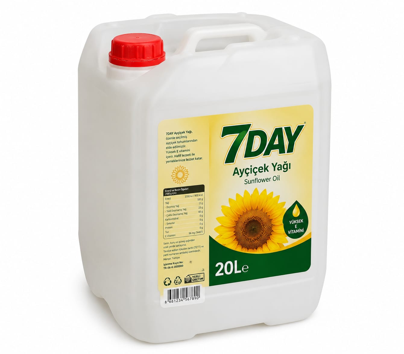 Ayçiçek Yağı (20L)