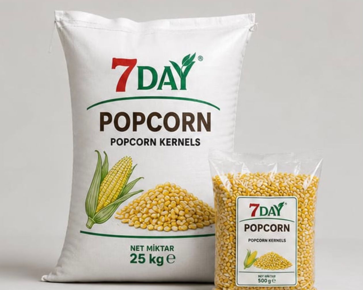 Patlamış Mısır  (pop corn) (25kg)